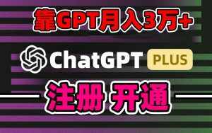（8945期）靠卖chatgp账号，4.0代充，日入1000+，精准引流，暴力变现-泰戈创艺资源库