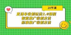 （9692期）直通车收割玩法2.0课程：智能推广收割方法+标准推广收割方法（20节课）-泰戈创艺资源库