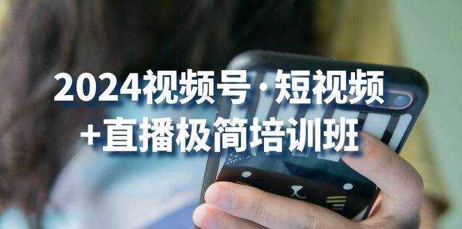 （10797期）2024视频号·短视频+直播极简培训班：抓住视频号风口，流量红利-泰戈创艺资源库