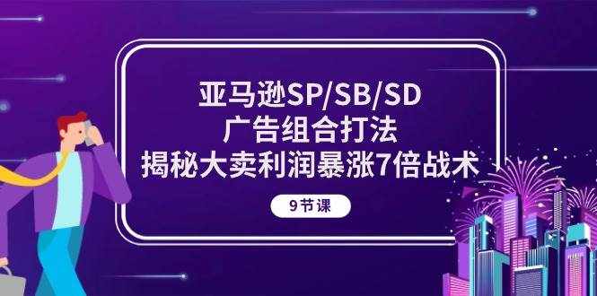 （10687期）亚马逊SP/SB/SD广告组合打法，揭秘大卖利润暴涨7倍战术 (9节课)-泰戈创艺资源库