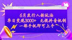 (11092期)发行人计划最新玩法,单日变现3000+,简单好上手,内容比较干货,看完…-泰戈创艺资源库
