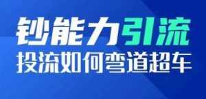 钞能力引流：投流如何弯道超车，投流系数及增长方法，创造爆款短视频-泰戈创艺资源库