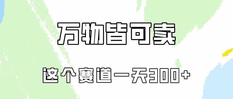万物皆可卖，小红书这个赛道不容忽视，实操一天300！-泰戈创艺资源库