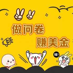 国外问卷调查小白家也可批量操作（口子查站点查渠道查）真正的长久稳定项目 日入1500+-泰戈创艺资源库