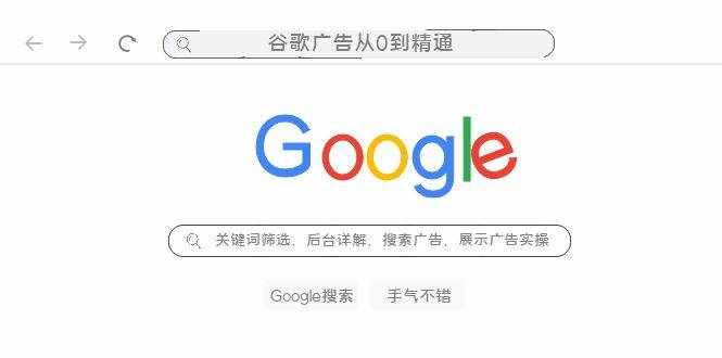 （7811期）谷歌广告从0到精通-关键词筛选，后台详解，搜索广告，展示广告实操（76节）-泰戈创艺资源库