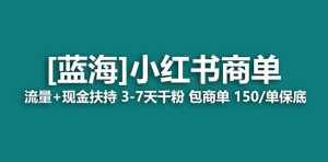 2023蓝海项目【小红书商单】流量+现金扶持，快速千粉，长期稳定，最强蓝海-泰戈创艺资源库
