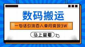 (8129期)仅靠一句话引流百人变现3万?-泰戈创艺资源库