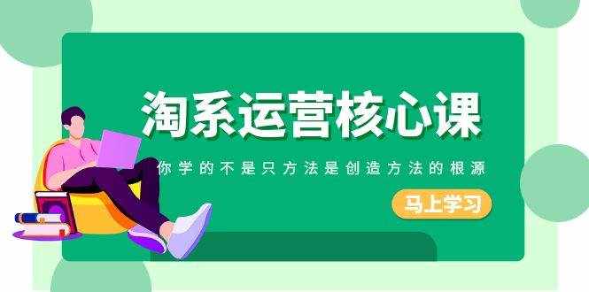 （8392期）淘系-运营核心课，你学的不是只方法是创造方法的根源（190节课）-泰戈创艺资源库