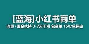 （7602期）【蓝海项目】小红书商单项目，7天就能接广告变现，稳定日入500+保姆级玩法-泰戈创艺资源库
