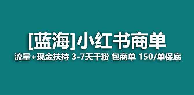 （7602期）【蓝海项目】小红书商单项目，7天就能接广告变现，稳定日入500+保姆级玩法-泰戈创艺资源库