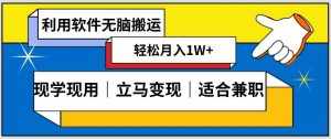 低密度新赛道视频无脑搬一天1000+几分钟一条原创视频零成本零门槛超简单【揭秘】-泰戈创艺资源库