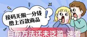 接码无限撸上百款商品,全网首发,目前未泛滥,速看【揭秘】-泰戈创艺资源库