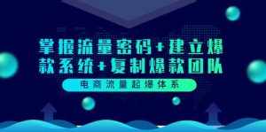 电商流量起爆体系：掌握流量密码+建立爆款系统+复制爆款团队（价值599）-泰戈创艺资源库