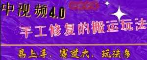中视频4.0赛道：新手福音，入门简单，上手快【揭秘】-泰戈创艺资源库