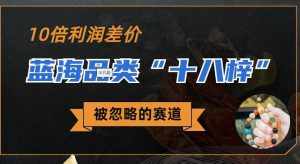 被忽略的蓝海品类“十八籽”,10倍的利润差价,同行一天几十单【揭秘】-泰戈创艺资源库