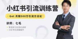 零克·小红书引流训练营第五期，小红书矩阵引流到vX的方法论-泰戈创艺资源库