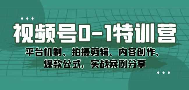 宝哥视频号无货源带货视频月入3w，详细复盘拆解-泰戈创艺资源库