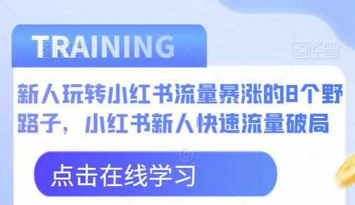 新人玩转小红书流量暴涨的8个野路子,小红书新人快速流量破局-泰戈创艺资源库