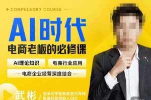 玺承·AI时代，电商老板的必修课，理论+实操+工具，驱动电商销售转化-泰戈创艺资源库