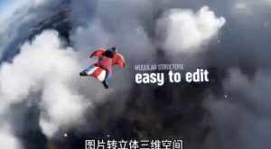 AE脚本-平面图片转3d三维视差动画Projection 3D v3.08（有教程视频）-泰戈创艺资源库