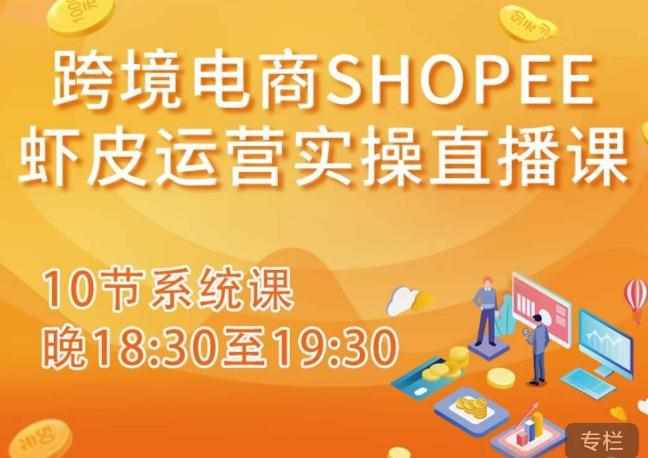 跨境电商Shopee虾皮运营实操直播课，从零开始学，入门到精通（10节系统课）-泰戈创艺资源库