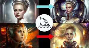 Midjourney V4实现连续性的人物创作：漫画，故事，动画操作教程参数设置-泰戈创艺资源库