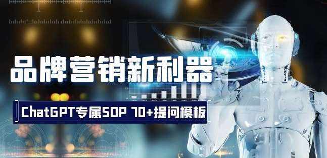 品牌营销新利器：ChatGPT专属SOP，70+提问模板【文档】-泰戈创艺资源库
