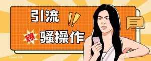 最新引流骚操作，单账号日引50-100，简单粗暴，适合于小白各行各业都可以进行操作，精准粉丝加到爆-泰戈创艺资源库