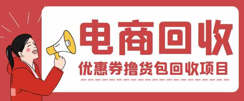 外面收费388的电商回收项目，一单利润100+-泰戈创艺资源库