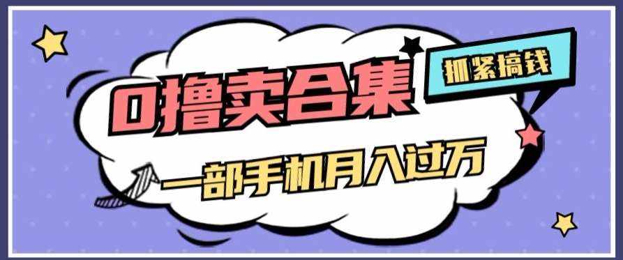 0撸项目月入过万,售卖全套ai工具合集,一单29.9元,一部手机即可【揭秘】-泰戈创艺资源库