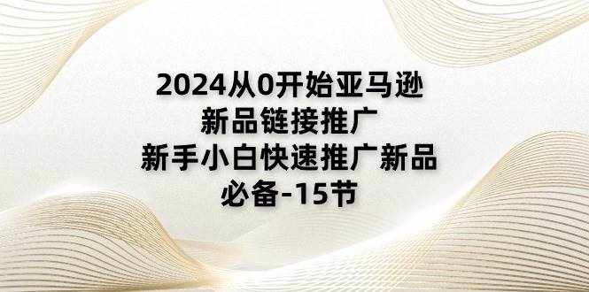 （11224期）2024从0开始亚马逊新品链接推广，新手小白快速推广新品的必备-15节-泰戈创艺资源库