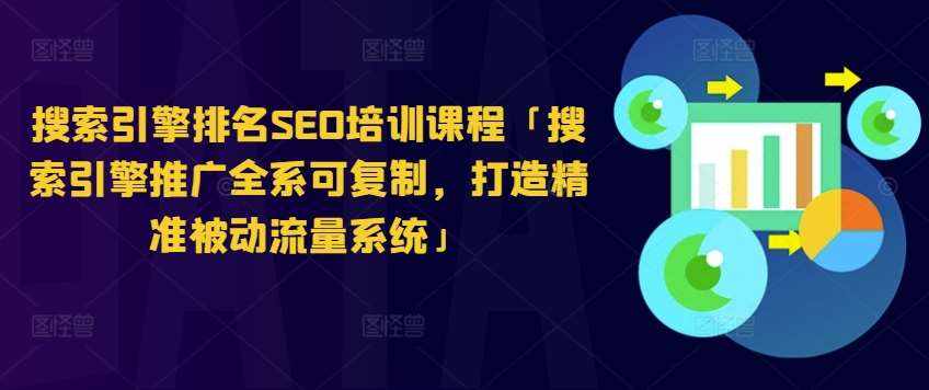 搜索引擎排名SEO培训课程「搜索引擎推广全系可复制，打造精准被动流量系统」-泰戈创艺资源库