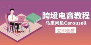 （11639期）跨境电商教程：马来闲鱼Carousell：环境/邮箱/电话解决/产品上传及流量-泰戈创艺资源库