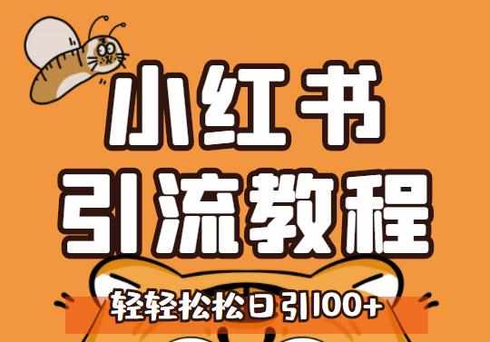 小红书运营引流全系列课程，每天引流100精准粉-泰戈创艺资源库