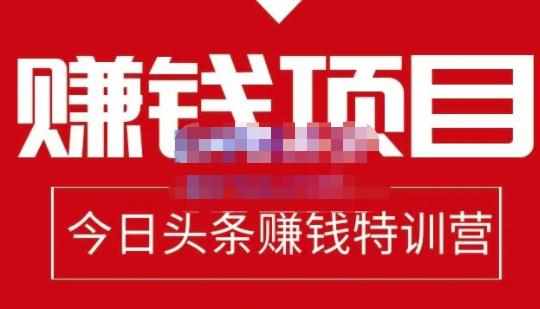 今日头条项目玩法，头条中视频项目，单号收益在50—500可批量-泰戈创艺资源库
