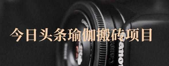 猎人社区·今日头条瑜伽搬砖项目，单号一天几十收入，可以批量操作！-泰戈创艺资源库