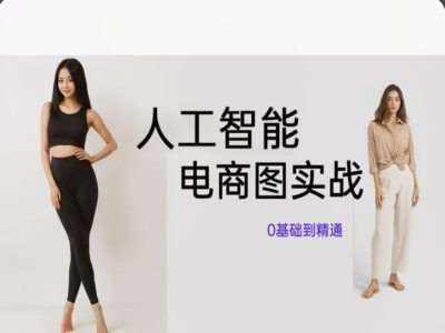 人工智能SD电商图实战，ai绘图0基础到精通-泰戈创艺资源库