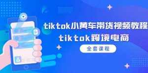 (12059期)tiktok小黄车带货视频教程,tiktok跨境电商(全套课程)-泰戈创艺资源库