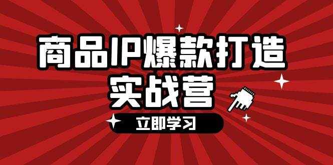 （12136期）商品-IP爆款打造实战营【第四期】，手把手教你打造商品IP，爆款 不断-泰戈创艺资源库