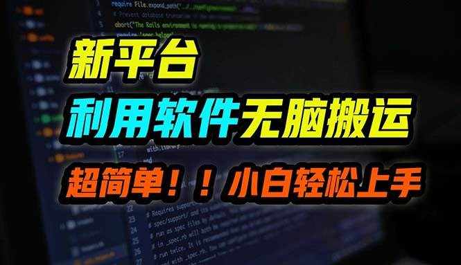 （12203期）B站平台用软件无脑搬运，月赚10000+，小白也能轻松上手-泰戈创艺资源库