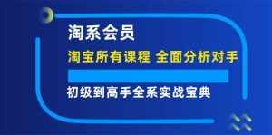 （12055期）淘系会员【淘宝所有课程，全面分析对手】，初级到高手全系实战宝典-泰戈创艺资源库