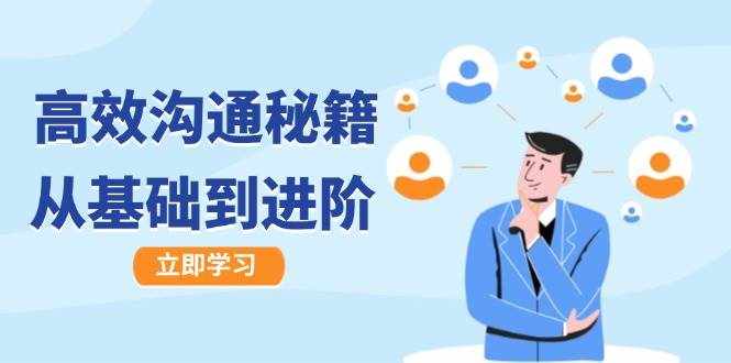 高效沟通秘籍：成长有方向，从基础到进阶，图文音频一应俱全-泰戈创艺资源库