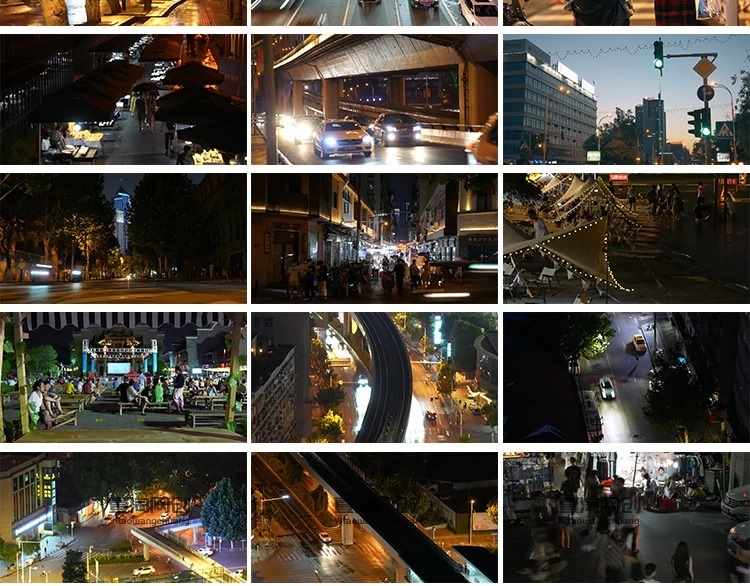 图片[4]-某宝售价12.8，4K夜景人流车流视频共计155款，高清无水印短视频素材-泰戈创艺资源库
