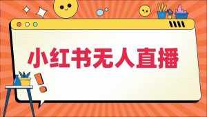 小红书无人直播，​最新小红书无人、半无人、全域电商-泰戈创艺资源库