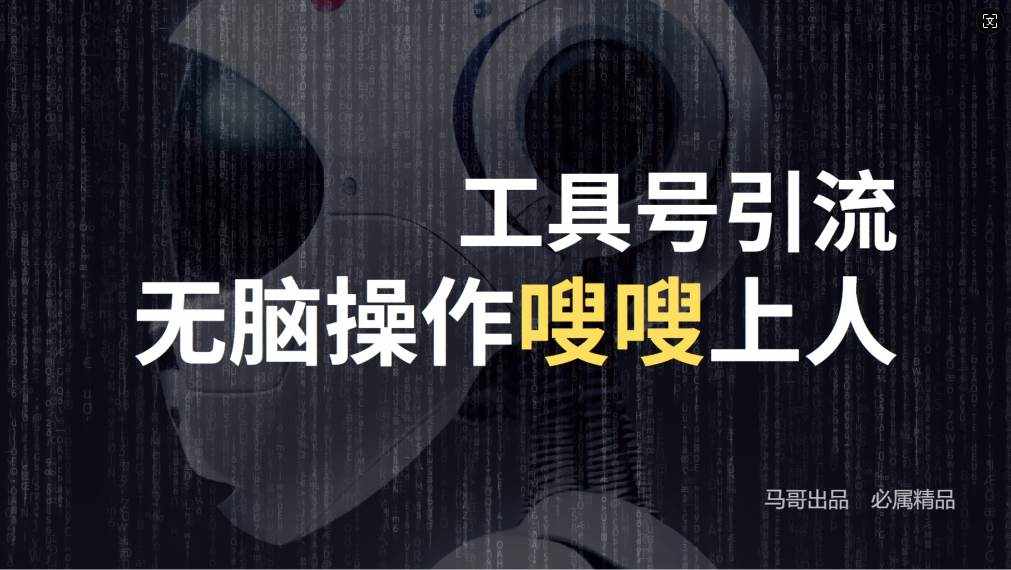 （12747期）24年抖音最新工具号日引流300+创业粉，日入5000+-泰戈创艺资源库