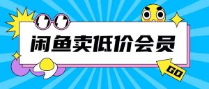 外面收费998的闲鱼低价充值会员搬砖玩法号称日入200+-泰戈创艺资源库