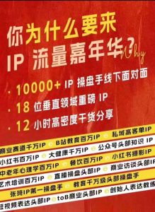 群响IP流量嘉年华，​现场视频+IP江湖2024典藏版PPT-泰戈创艺资源库