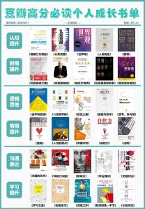 豆瓣高分必读个人成长书籍-泰戈创艺资源库