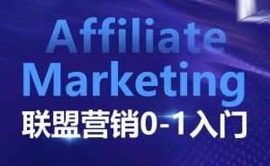 ​​​​​​Affiliate Marketing联盟营销0-1入门，联盟营销基本逻辑 联盟平台逻辑及联盟客逻辑全面详解-泰戈创艺资源库