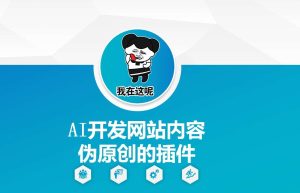 AI开发网站内容伪原创的插件,从零开始手把手教学-泰戈创艺资源库